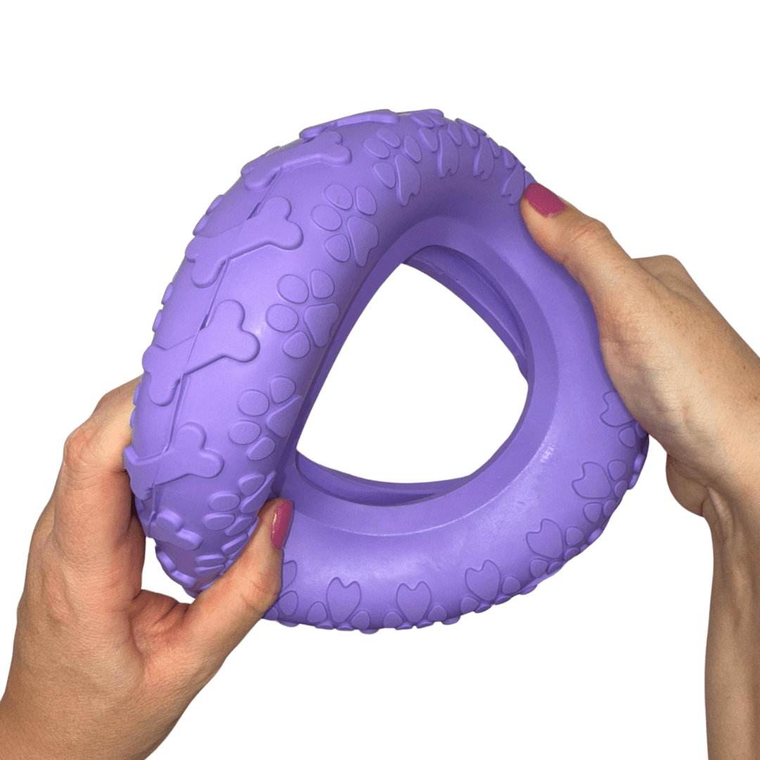 Riolino Robuster Hundespielzeug-Kauring für starke Kauer Velvet tierxxl-de