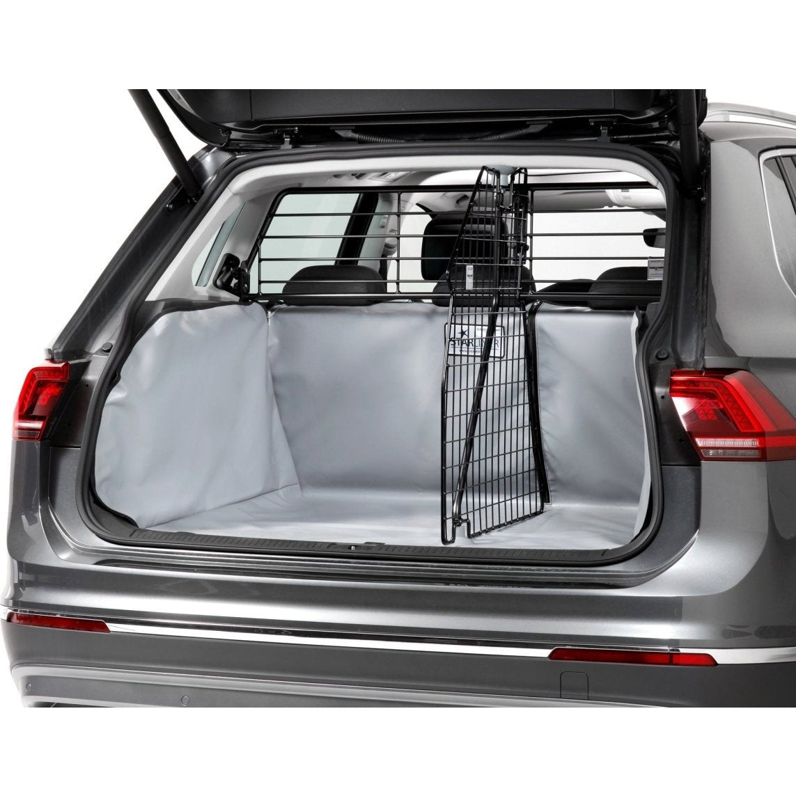 Kleinmetall Starliner trunk liner for VW Tiguan II + E-Hybrid (gray) –