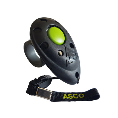 ASCO Finger Clicker – Clickertraining Premium Klicker für Hunde, Katzen, Pferde tierxxl-de