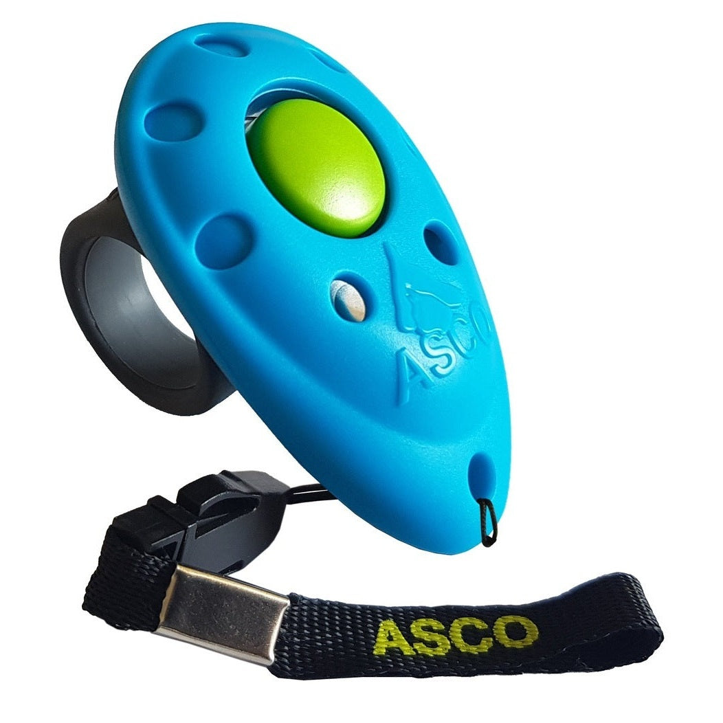 ASCO Finger Clicker – Clickertraining Premium Klicker für Hunde, Katzen, Pferde tierxxl-de