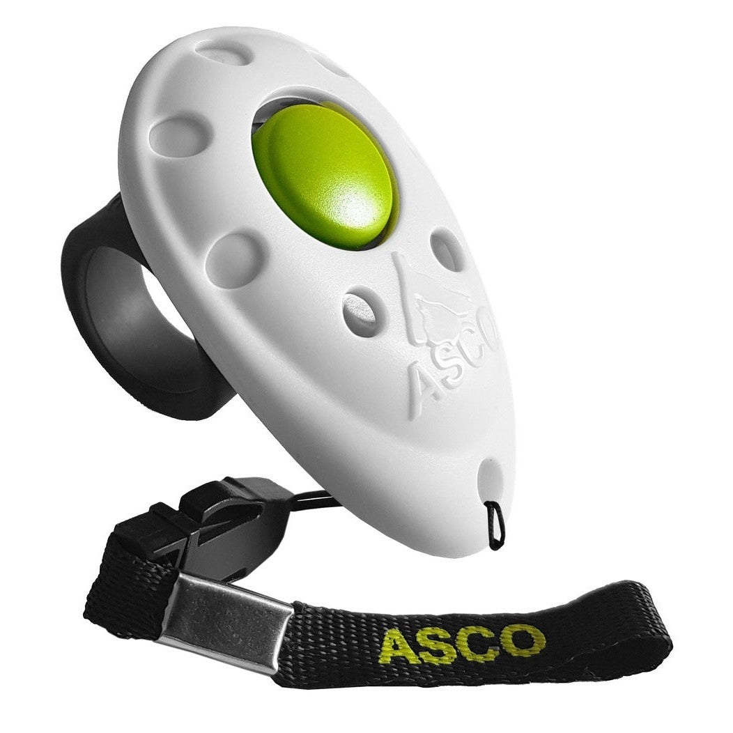 ASCO Finger Clicker – Clickertraining Premium Klicker für Hunde, Katzen, Pferde tierxxl-de