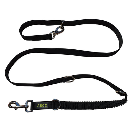 ASCO Hundeleine mit Ruckdämpfer 100-200 cm tierxxl-de