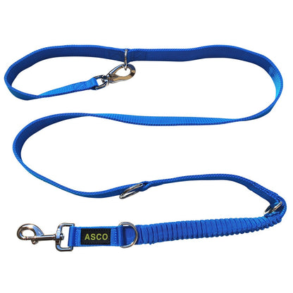 ASCO Hundeleine mit Ruckdämpfer 100-200 cm tierxxl-de