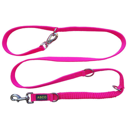 ASCO Hundeleine mit Ruckdämpfer 100-200 cm tierxxl-de