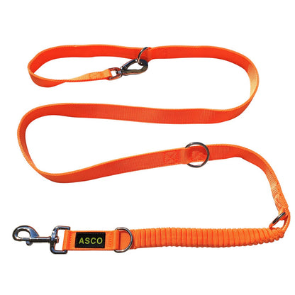 ASCO Hundeleine mit Ruckdämpfer 100-200 cm tierxxl-de