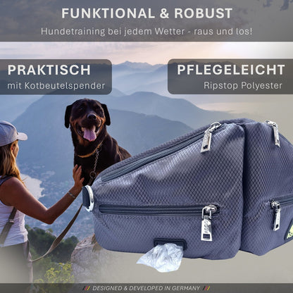 ASCO Leckerlibeutel Duo für Hunde mit 2 Leckerlitaschen tierxxl-de