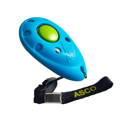 ASCO Premium Clicker – Clickertraining Profi Klicker für Hunde, Katzen, Pferde tierxxl-de