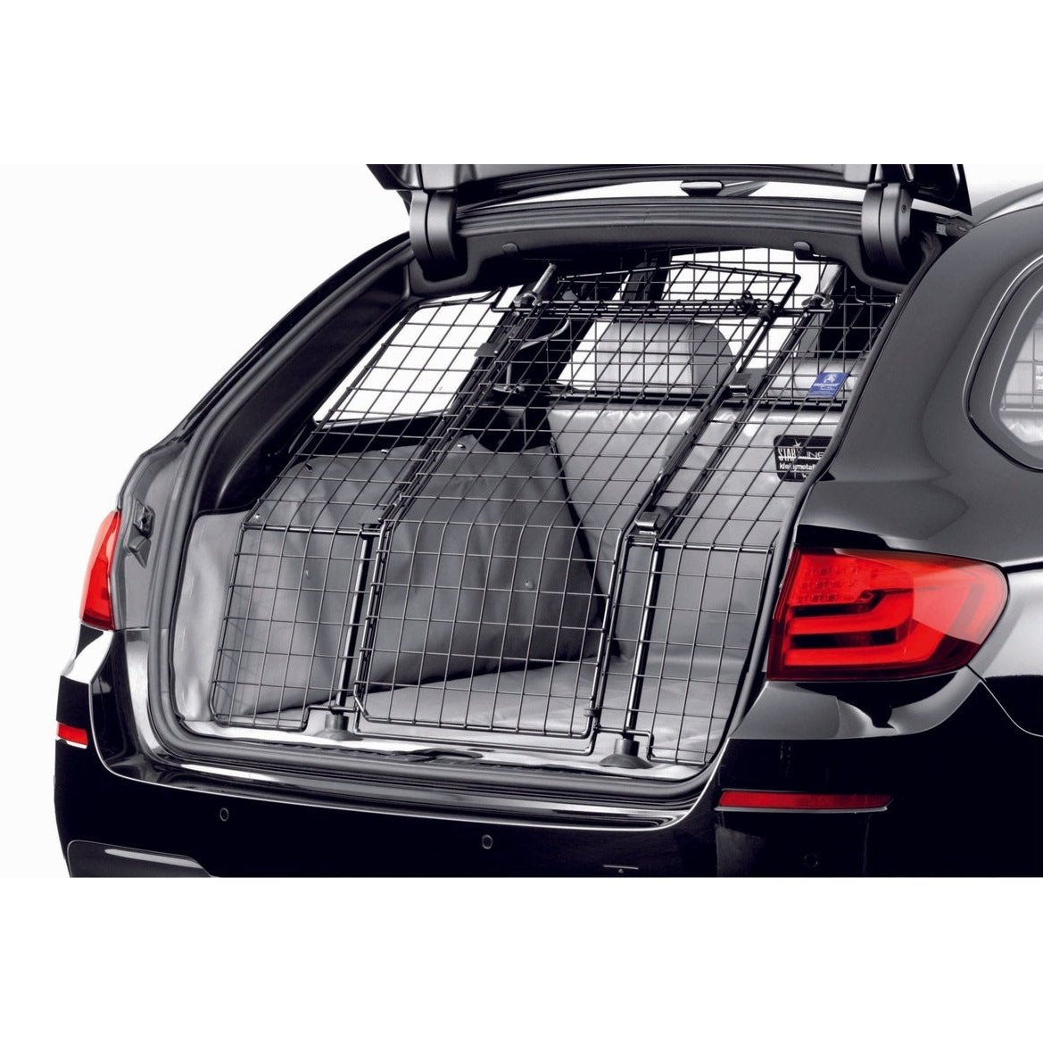 Kleinmetall E2905H1SS Exclusiv Heckgitter mit 1 Türe für Mini Clubman R55 Bj. 2007 - 2014 tierxxl-de