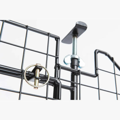 Kleinmetall E2905H1SS Exclusiv Heckgitter mit 1 Türe für Mini Clubman R55 Bj. 2007 - 2014 tierxxl-de