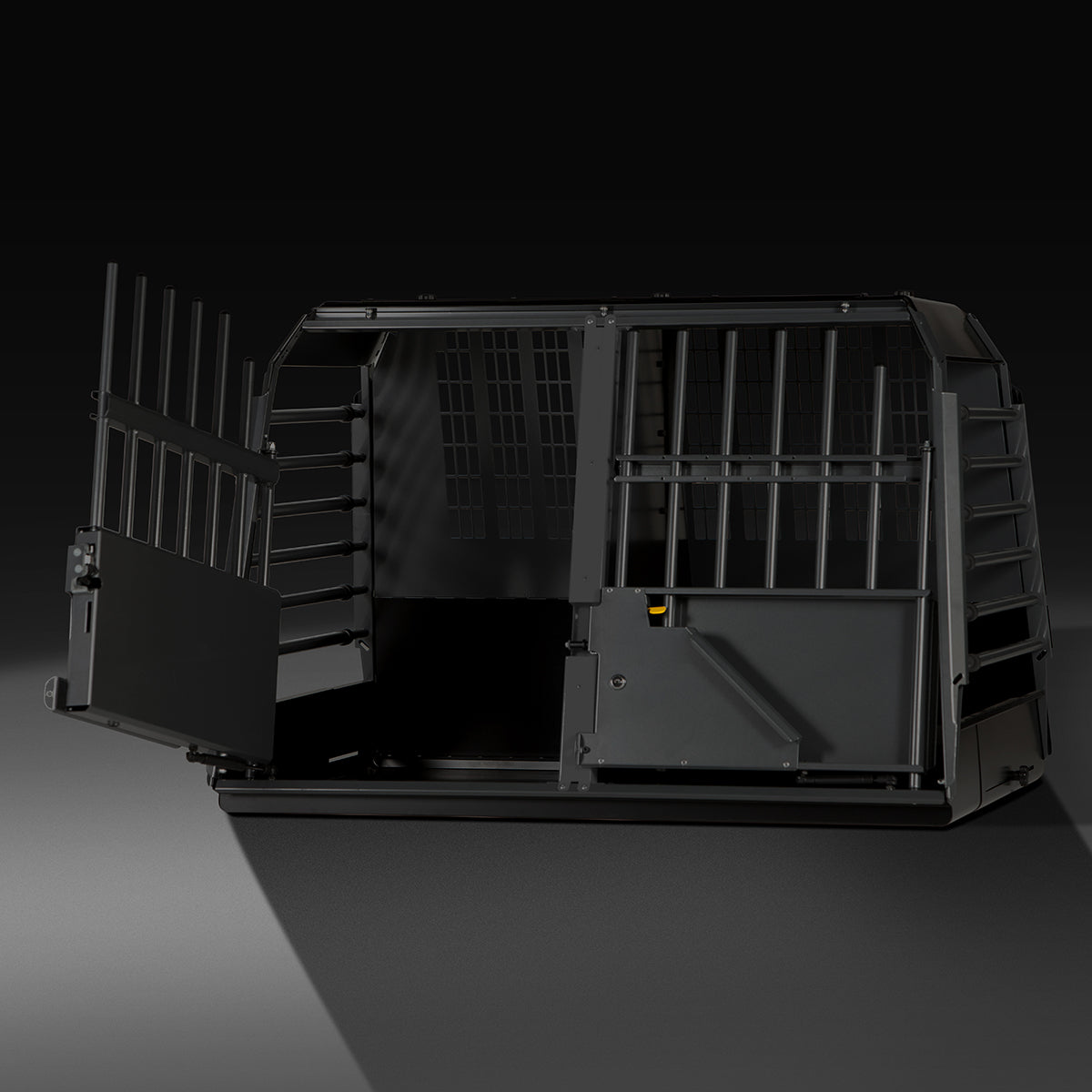 Kleinmetall VarioCage Doppelbox Größe MaxiMum - BLACK EDITION tierxxl-de