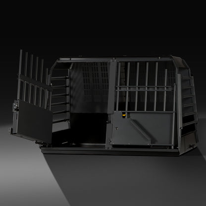 Kleinmetall VarioCage Doppelbox Größe MaxiMum - BLACK EDITION tierxxl-de