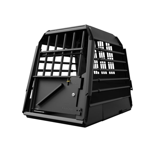 Kleinmetall VarioCage Einzelbox SL Plus BLACK EDITION tierxxl-de