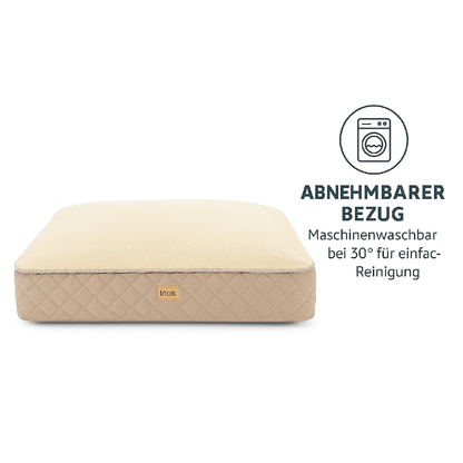 Lou's Premium Orthopädisches Hundekissen mit abnehmbarem waschbarem Bezug tierxxl-de