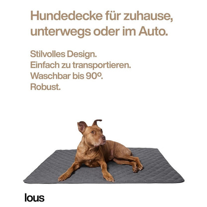 Lou's große und stilvolle Hundedecke tierxxl-de