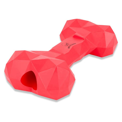 Naturkautschuk Hundespielzeug Kauknochen Diamond Bone Sexy Red tierxxl-de