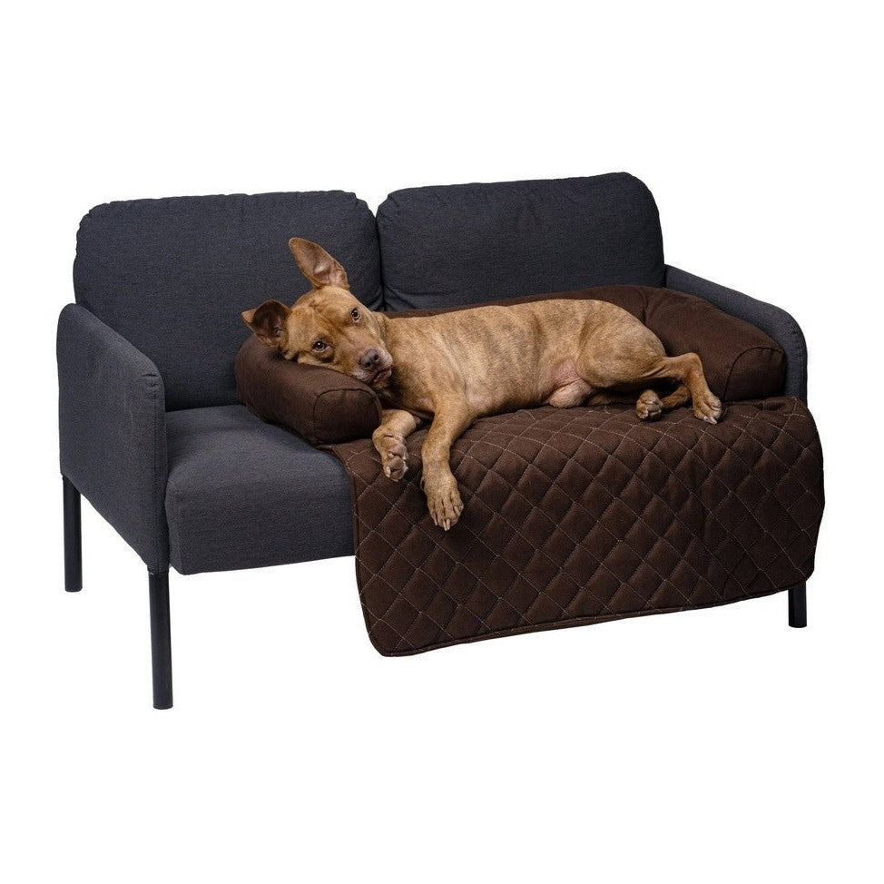 Lous handgefertigter Sofaschutz Sofadecke mit Rand tierxxl-de