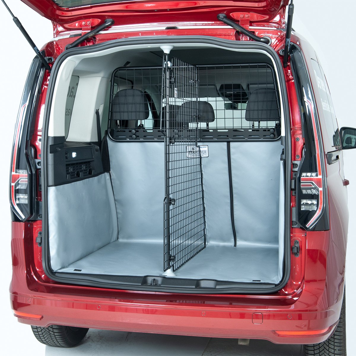 Kleinmetall Kofferraumwanne für Hyundai Kona Elektro Ladeboden tief grau tierxxl-de