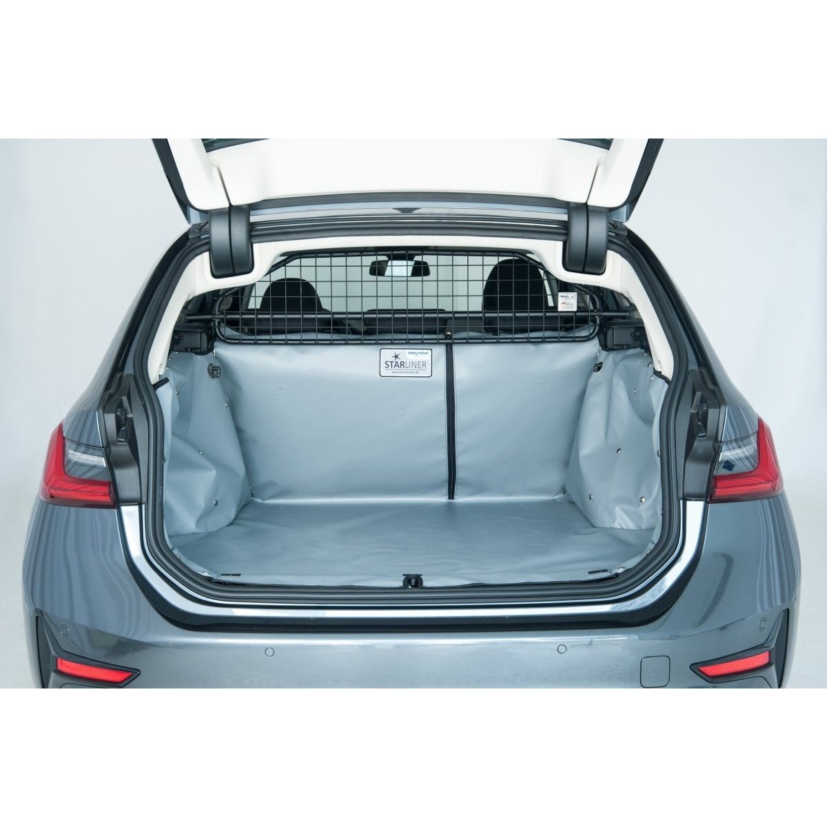 Zentimex Kofferraumwanne TPE + Netztasche Für Mercedes E-Klasse W213 T-Modell – Antirutsch, Riffelblech-Optik