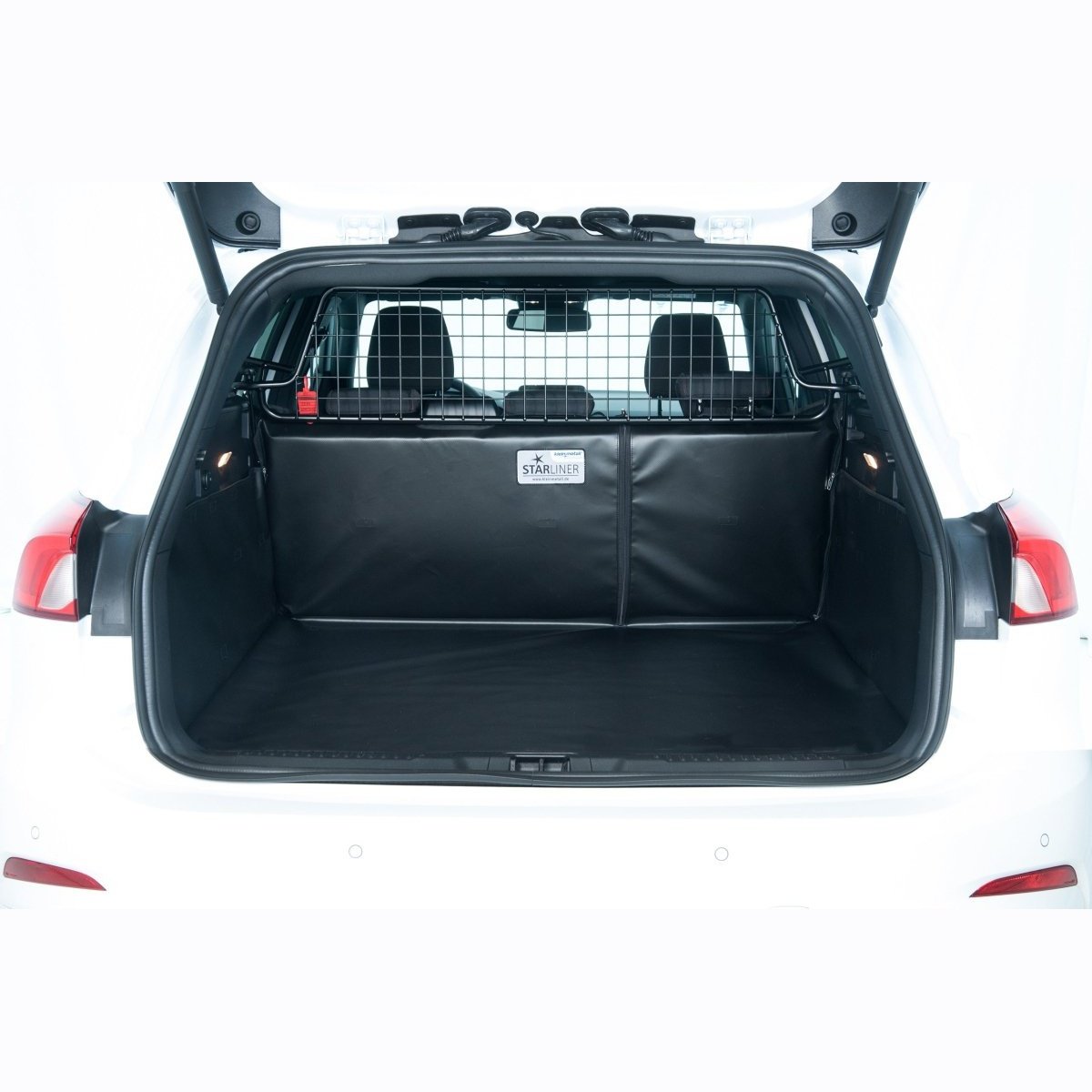 Kleinmetall Starliner Kofferraumwanne für VW Polo V 6R Ladeboden tief, schwarz tierxxl-de