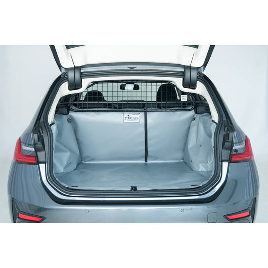 Kofferraumwanne für Skoda Superb Combi III + Hybrid Ladeboden eben, grau tierxxl-de
