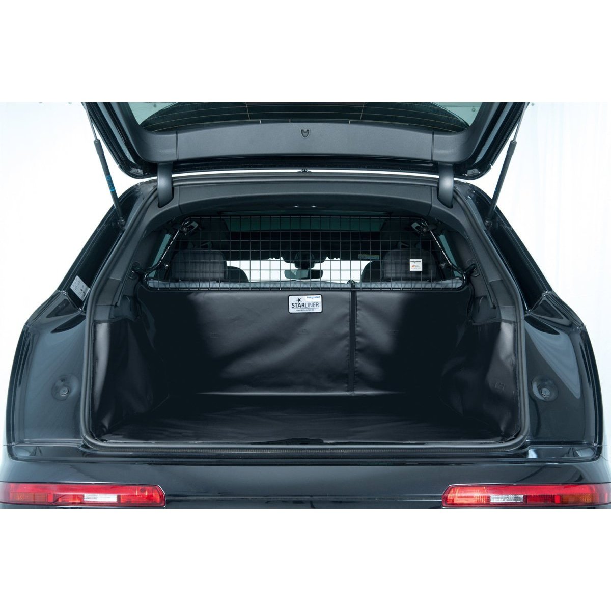 Kofferraumwanne für Skoda Superb Combi III + Hybrid Ladeboden eben, schwarz tierxxl-de