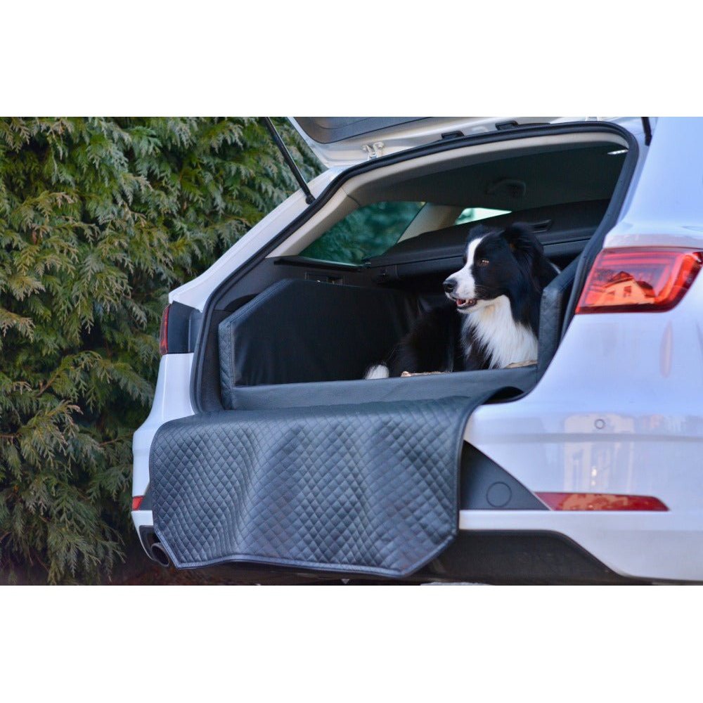 Premium Orthopädisches Visco Auto Hundebett für den Kofferraum –