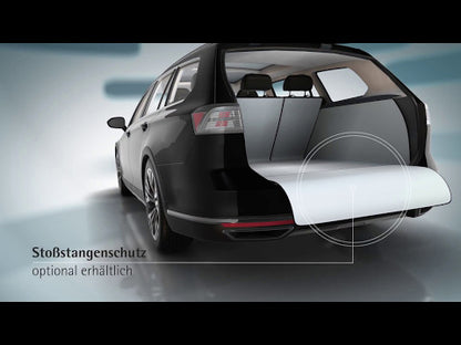 Kofferraumwanne für Hyundai Kona I Elektro + Hybrid (Ladeboden eben, grau)